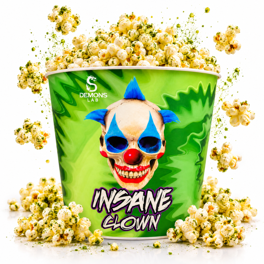 Balde de pipoca Demons Lab insane clow 2,5L