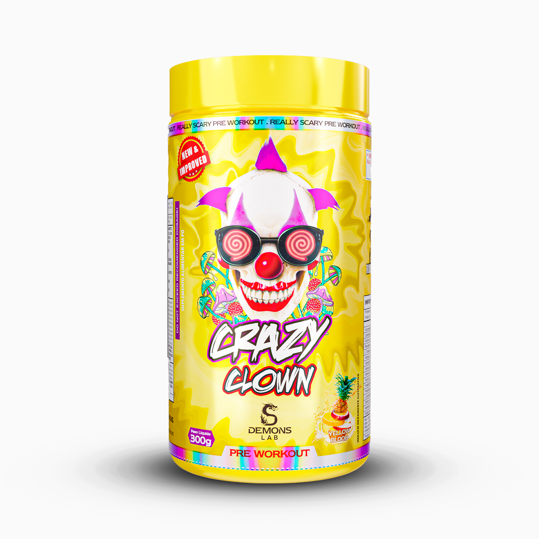 Pré Treino - Crazy Clown - Demons Lab