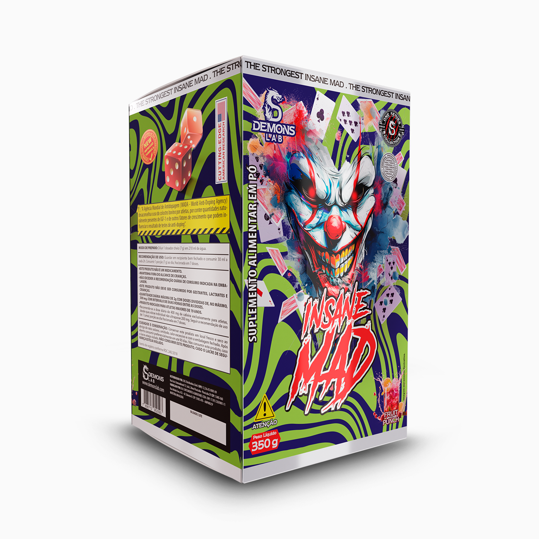 Pré Treino - Insane Mad - Demons Lab