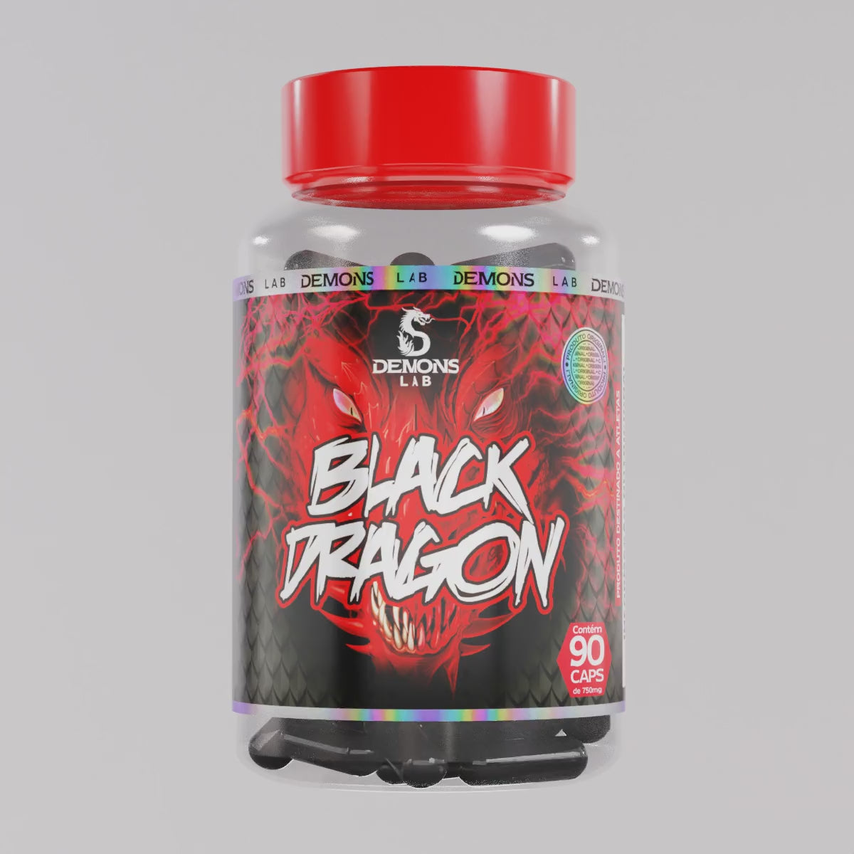 Termogênico - Black Dragon 90 caps - Demons Lab