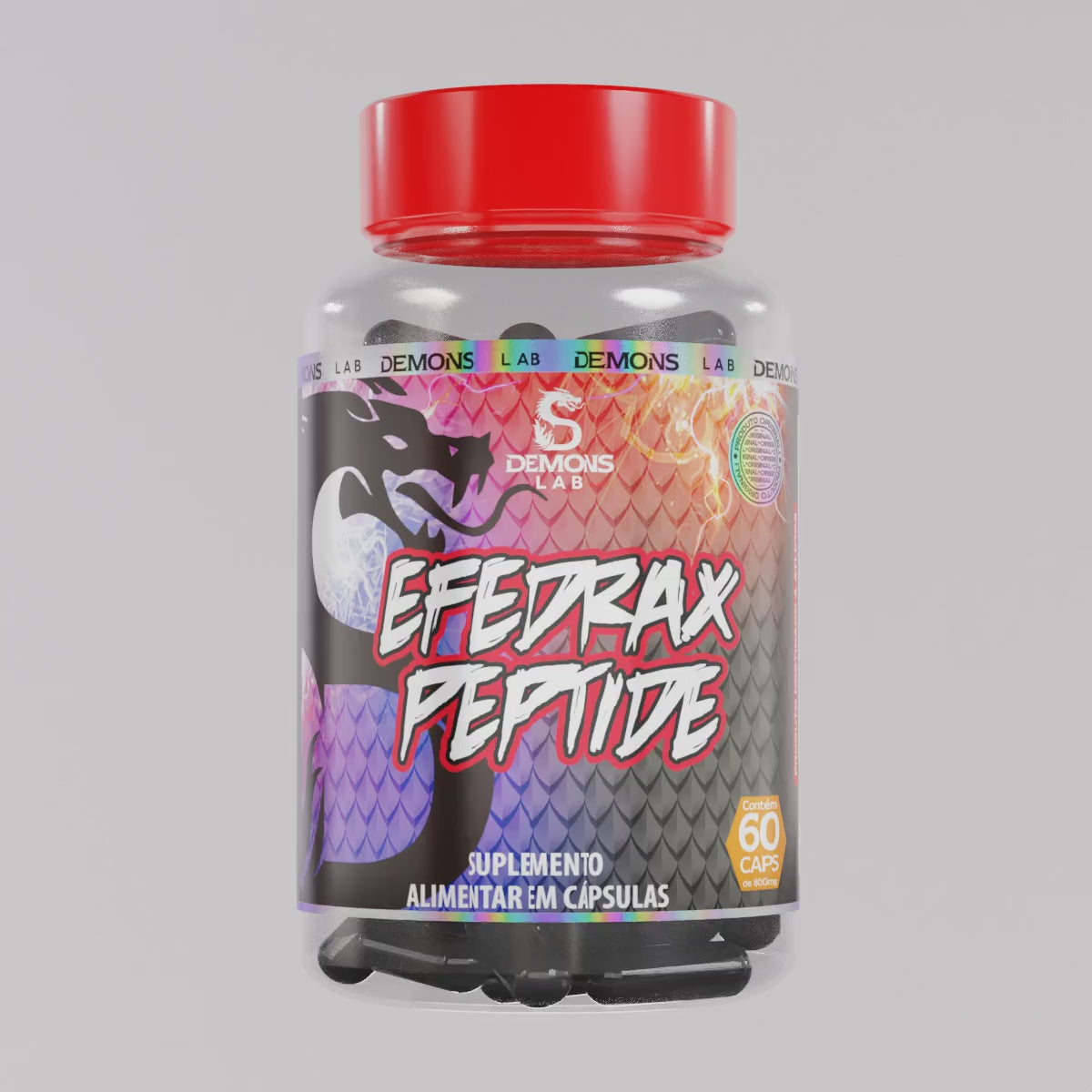 Termogênico - Efedrax Peptide 60 caps - Demons Lab