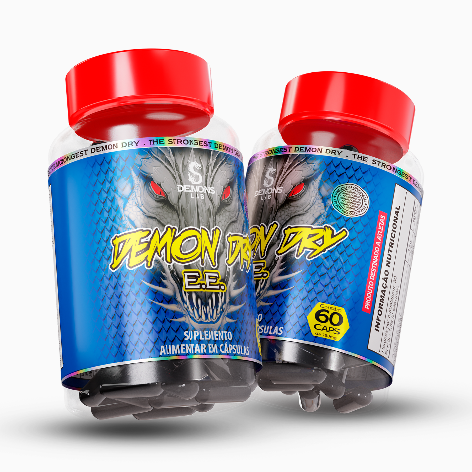 Termogênico - Demon Dry E.E. 60 caps - Demons Lab