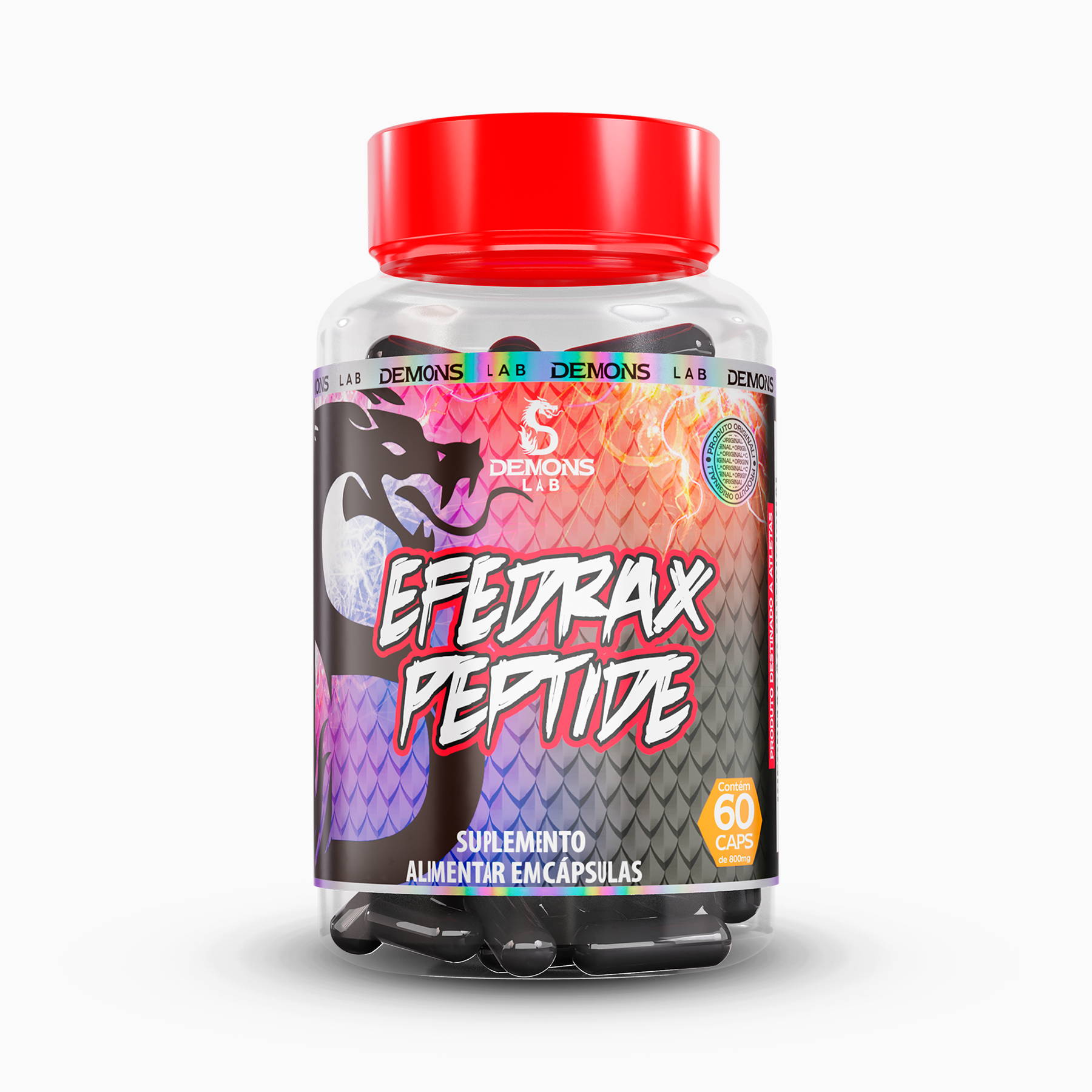 Termogênico - Efedrax Peptide 60 caps - Demons Lab