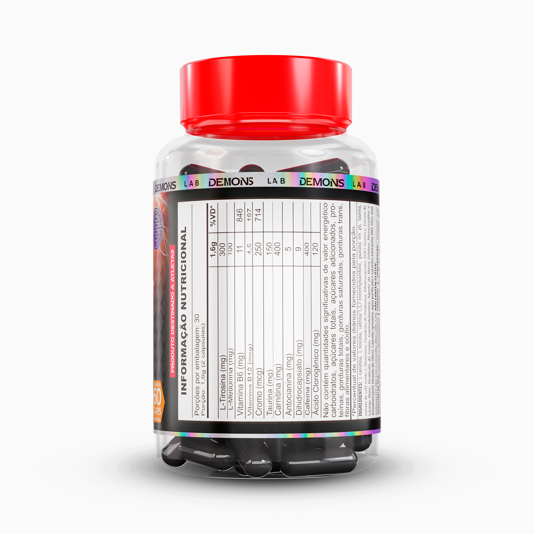 Termogênico - Efedrax Peptide 60 caps - Demons Lab