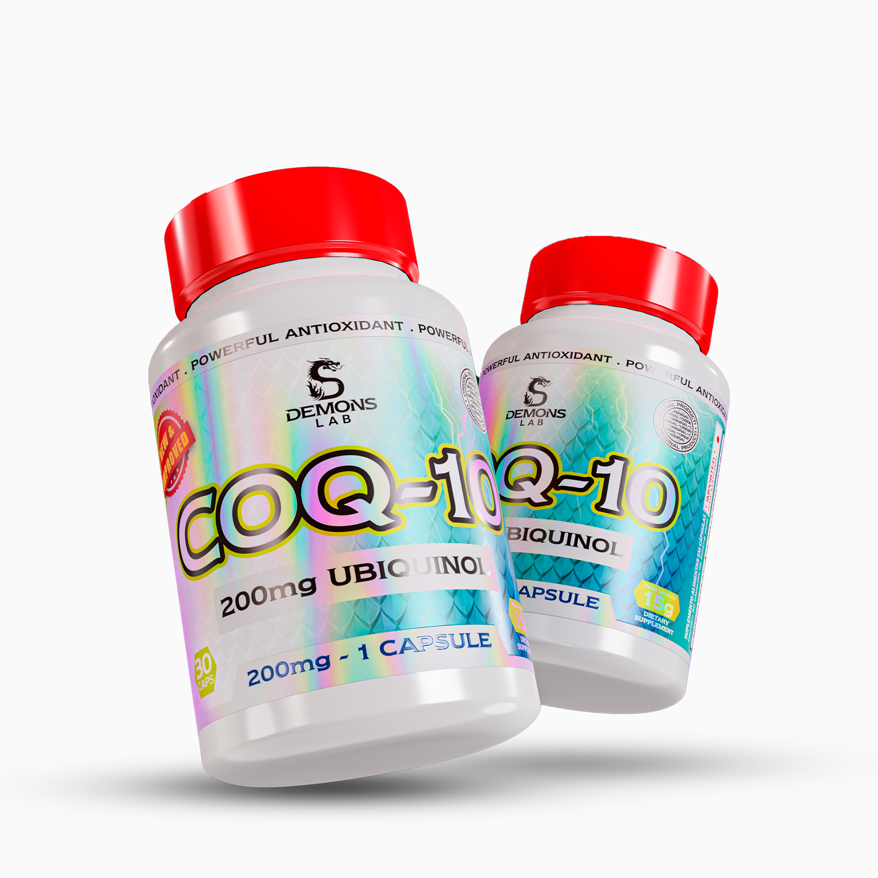 Vitamina - Coenzima Q 10 - COQ-10 - Demons Lab