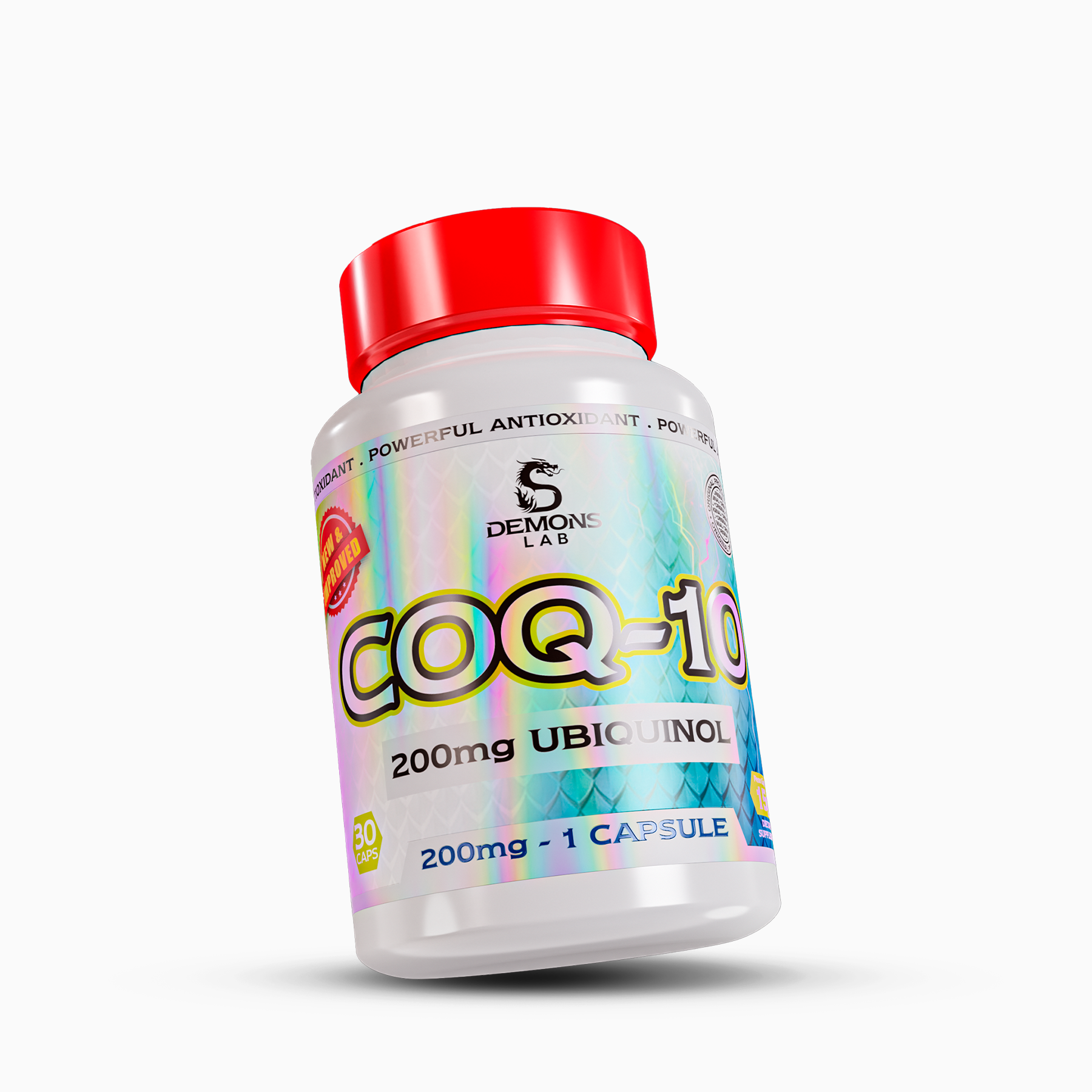 Vitamina - Coenzima Q 10 - COQ-10 - Demons Lab