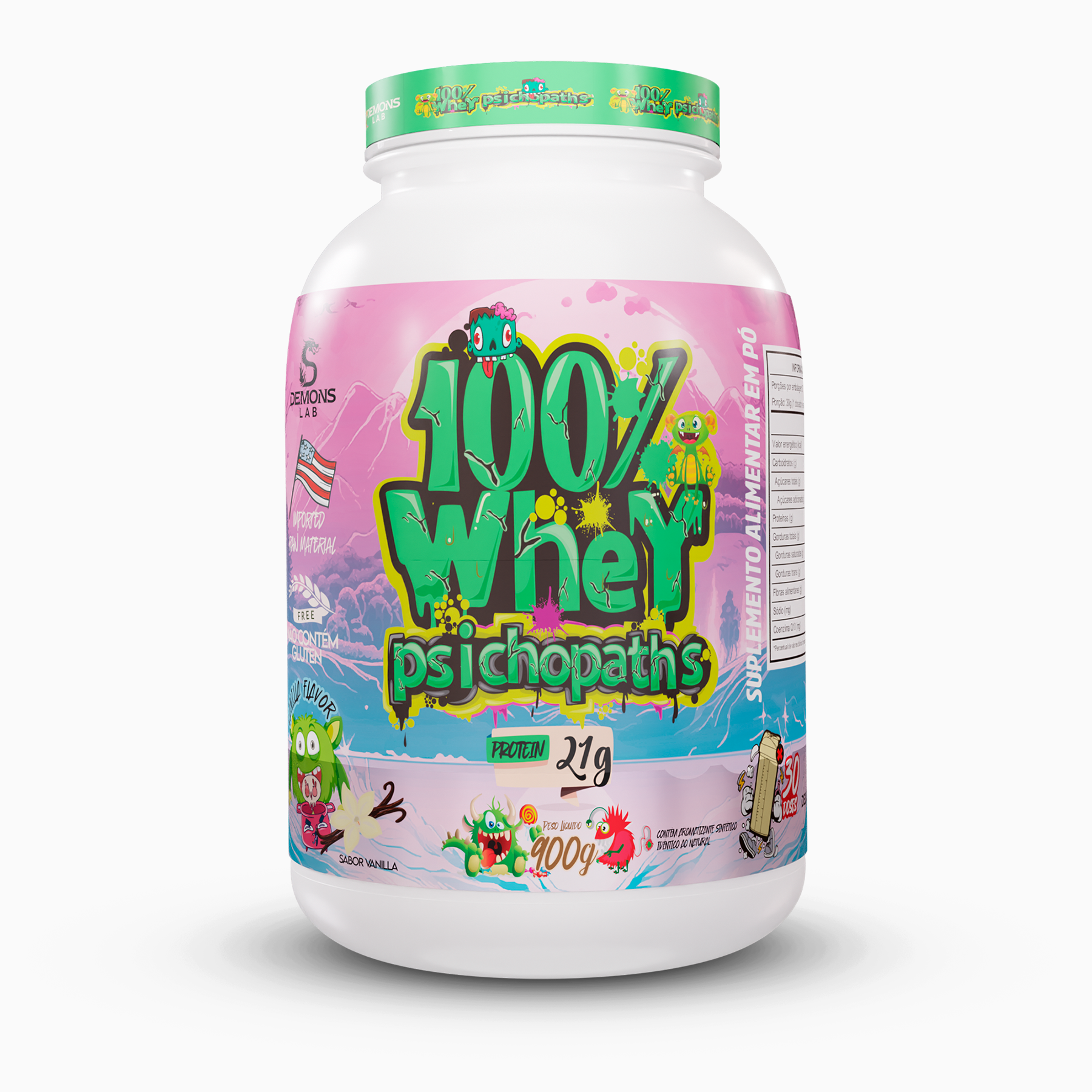 Whey Protein - 100% Whey Psichopaths - DEMONS LAB