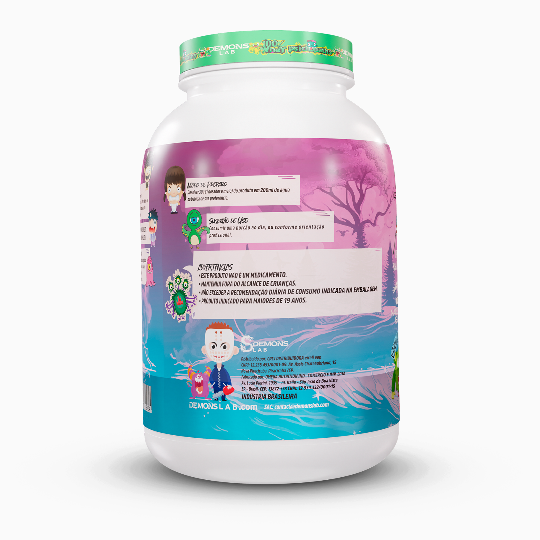 Whey Protein - 100% Whey Psichopaths - DEMONS LAB