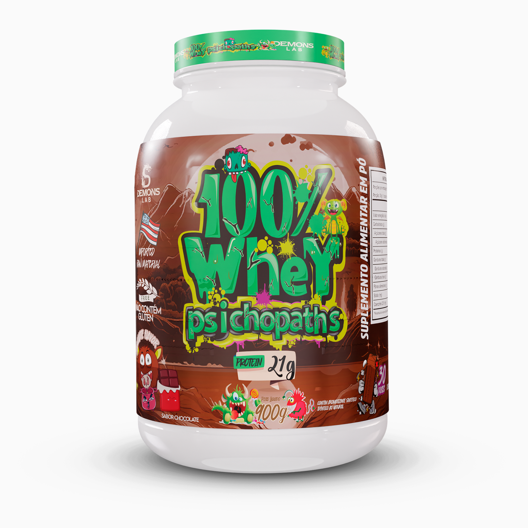 Whey Protein - 100% Whey Psichopaths - DEMONS LAB