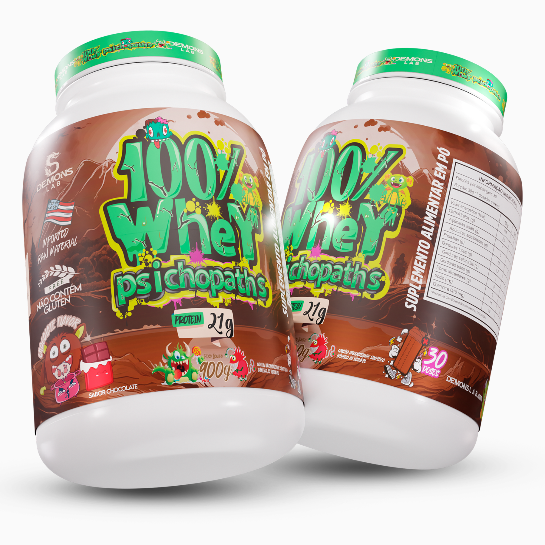 Whey Protein - 100% Whey Psichopaths - DEMONS LAB