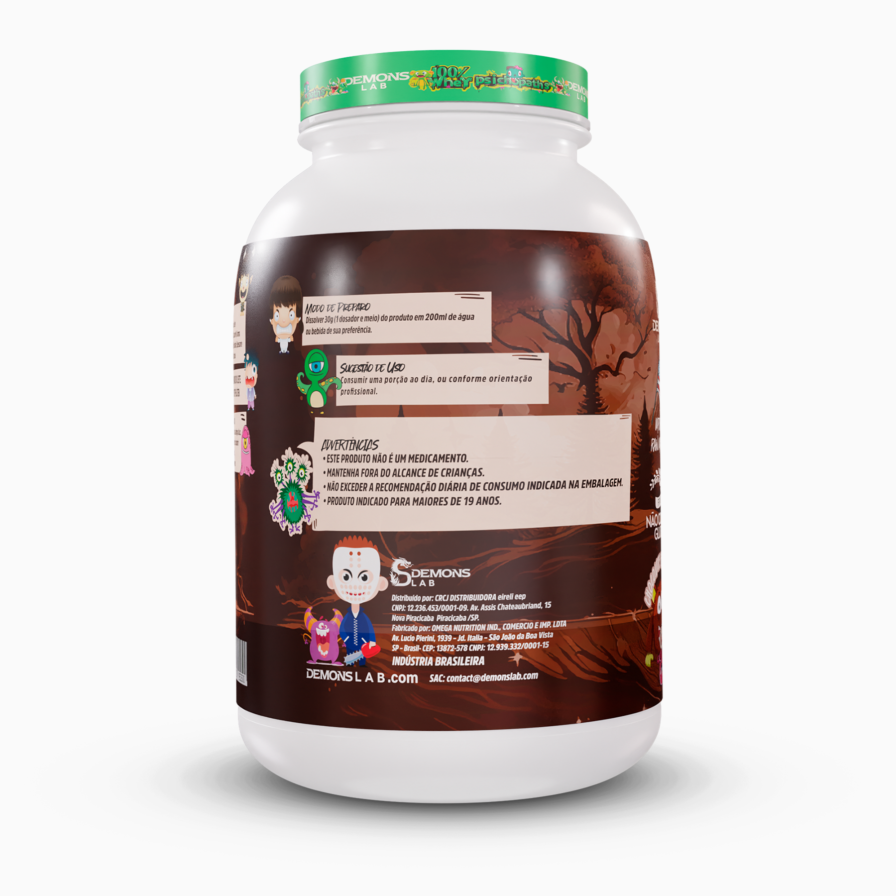 Whey Protein - 100% Whey Psichopaths - DEMONS LAB