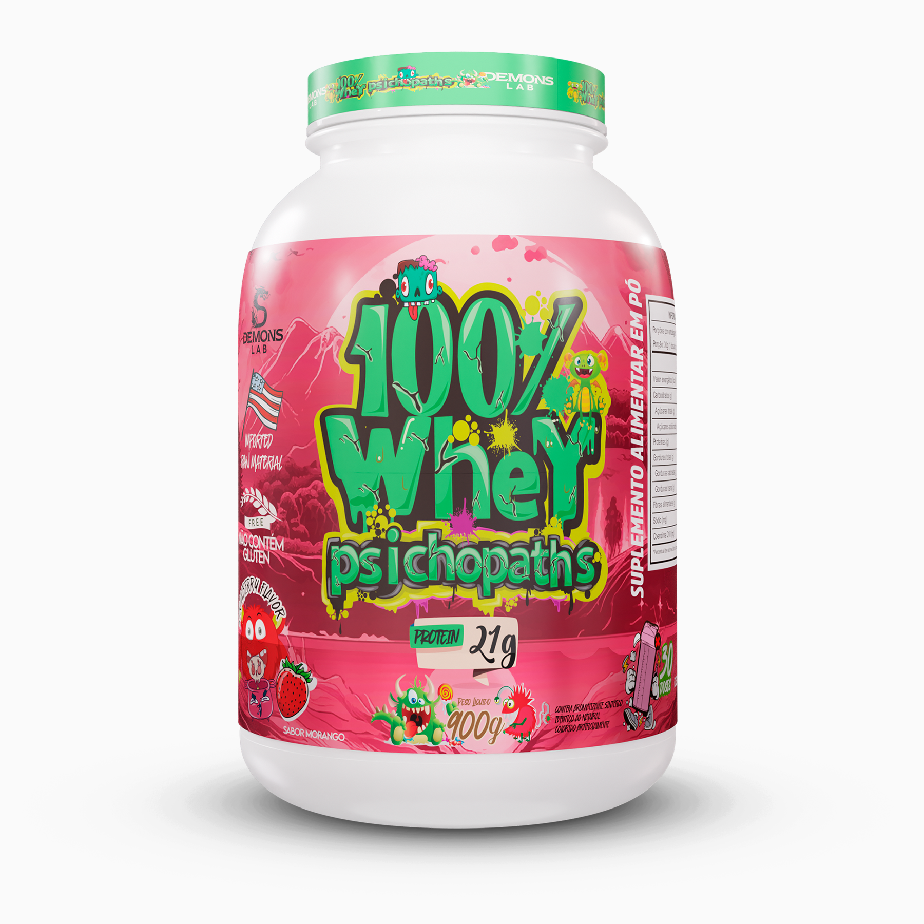 Whey Protein - 100% Whey Psichopaths - DEMONS LAB