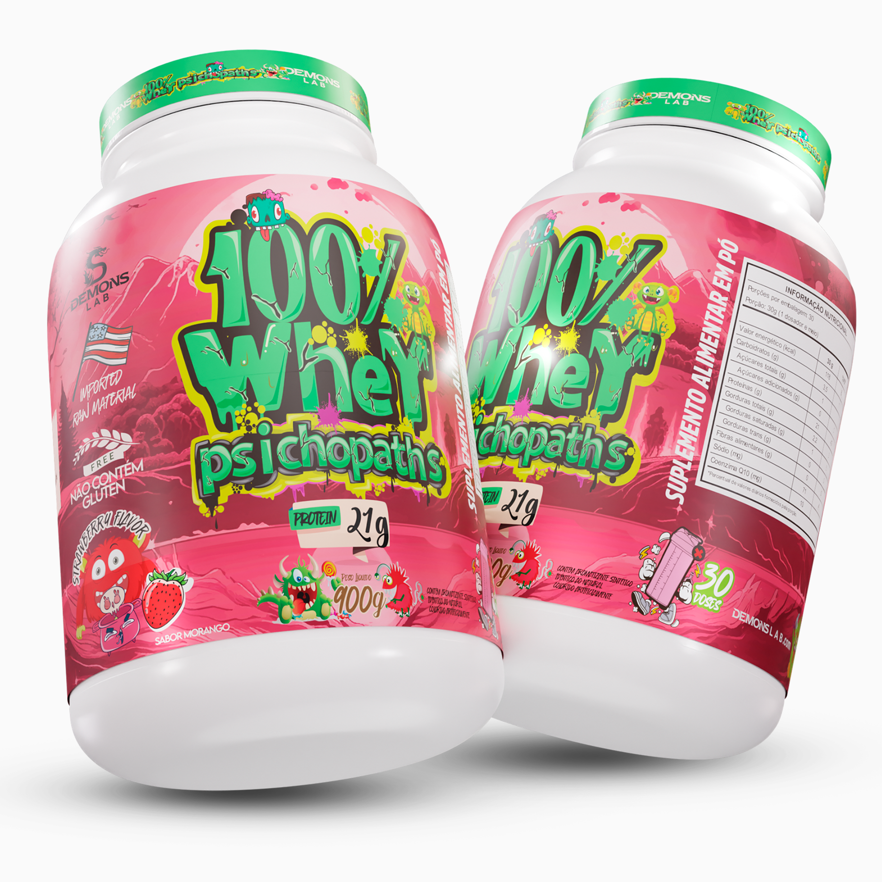 Whey Protein - 100% Whey Psichopaths - DEMONS LAB