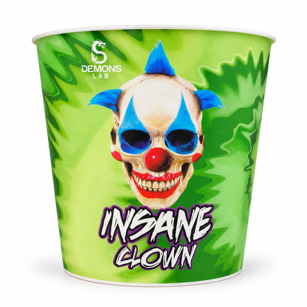 Balde de pipoca Demons Lab insane clow 2,5L
