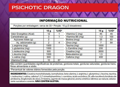 Pré Treino - Psichotic Dragon - Demons Lab