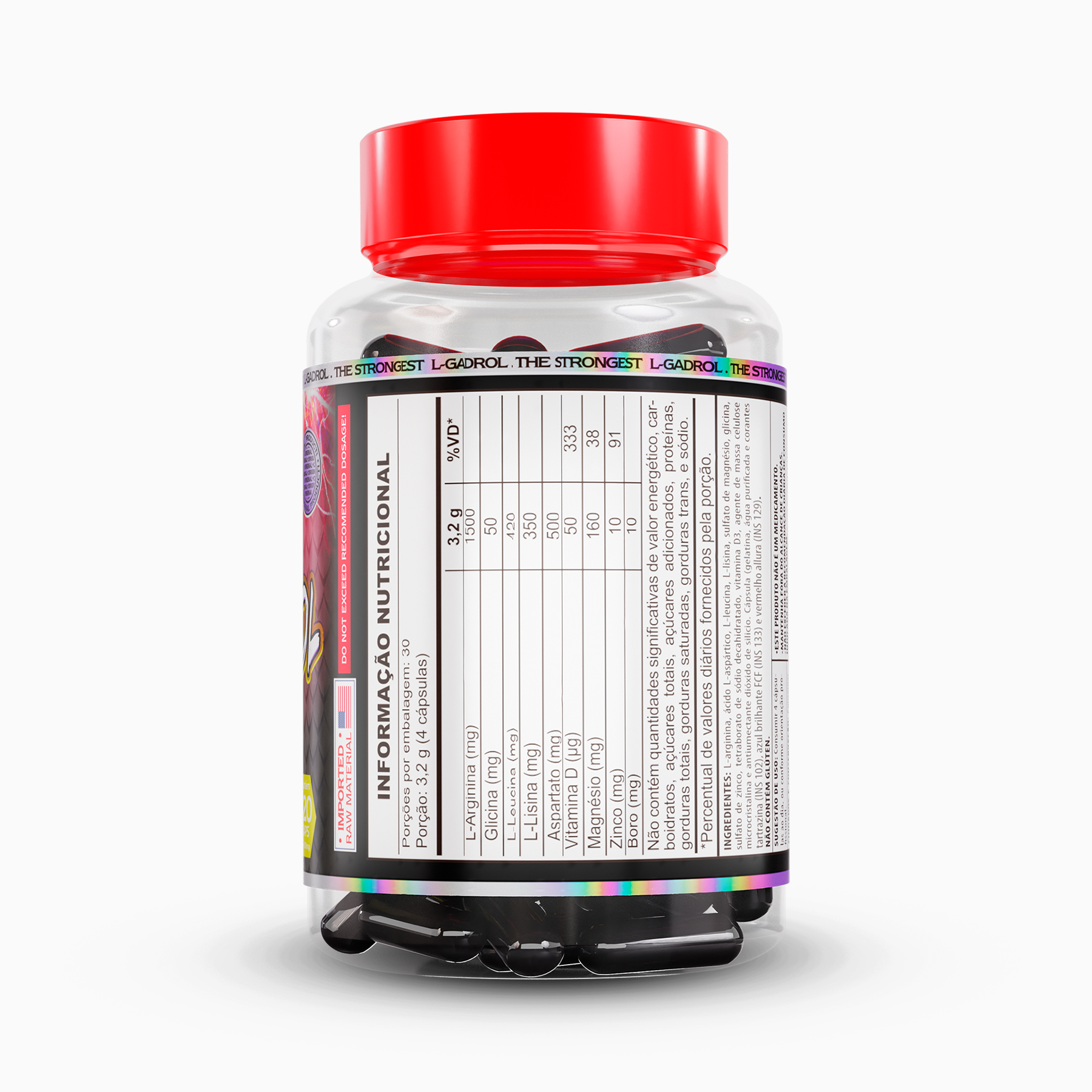 Pré-Hormonal - L-Gandrol 120 caps - Demons Lab