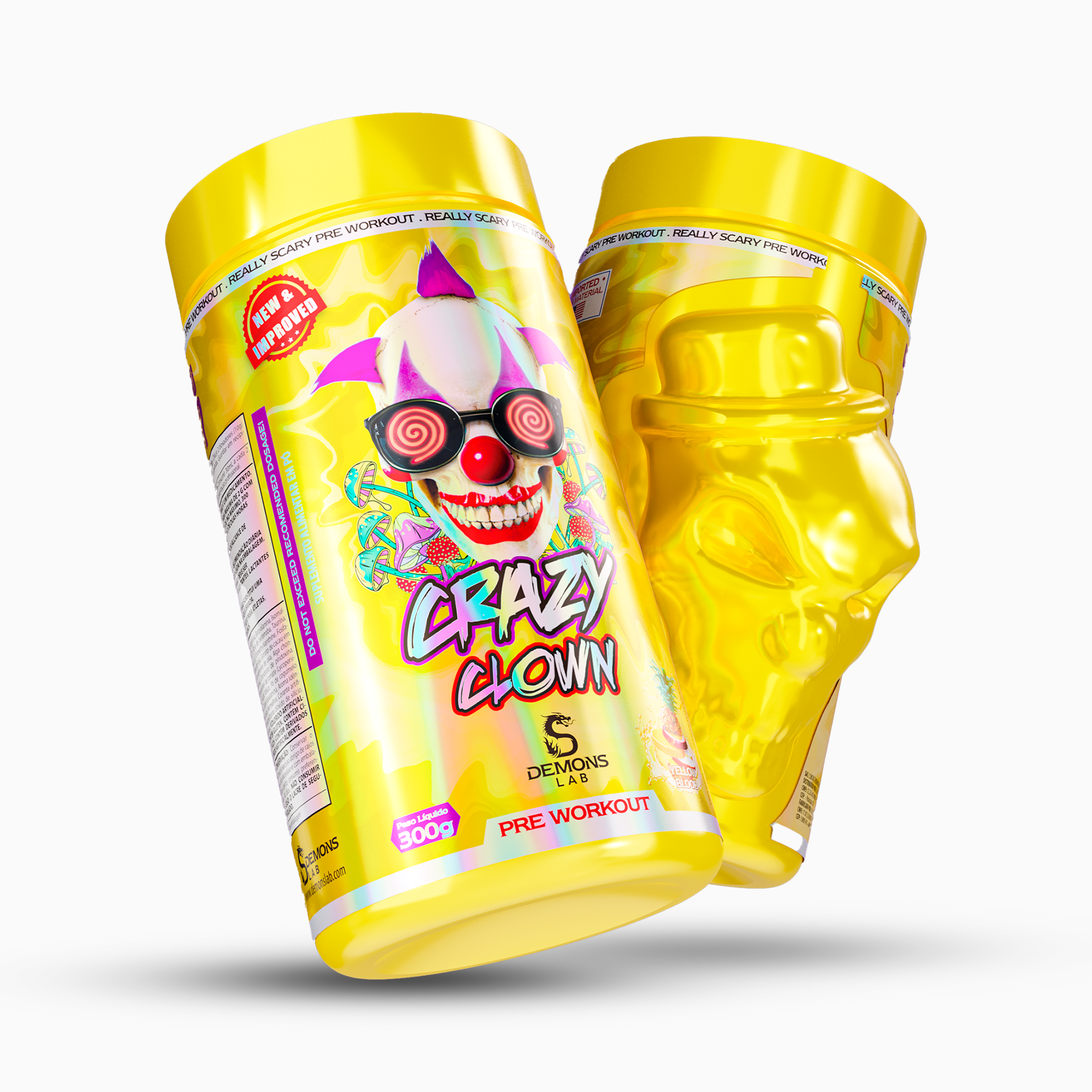 Pré Treino - Crazy Clown - Demons Lab