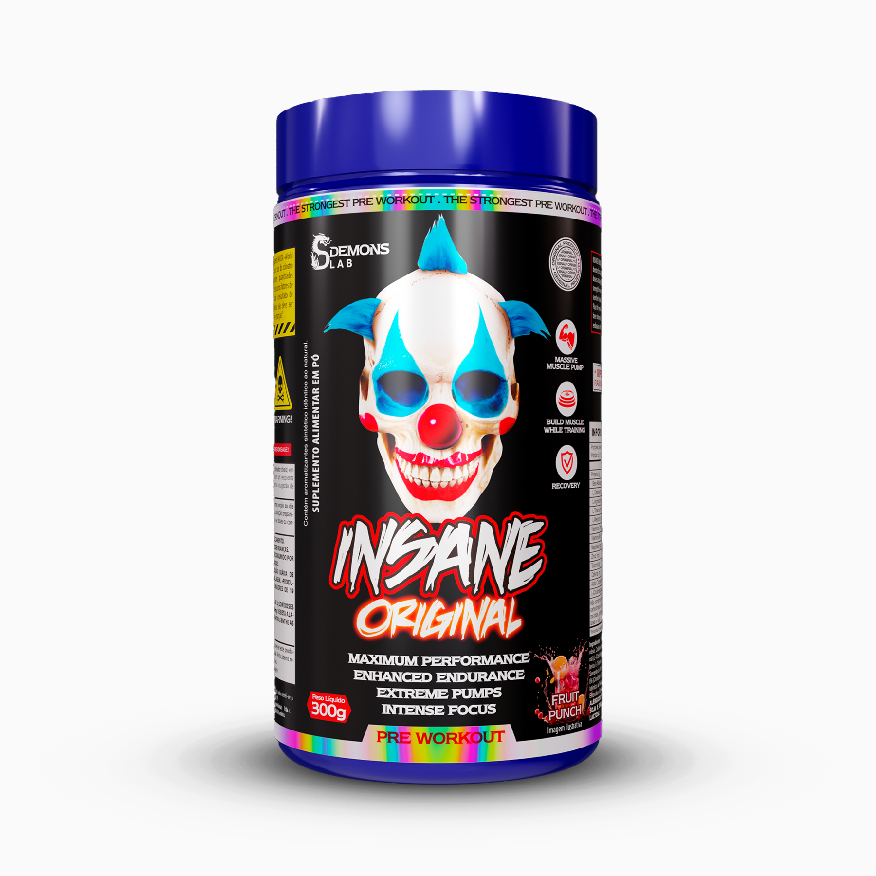 Pré Treino - Insane Original - Demons Lab