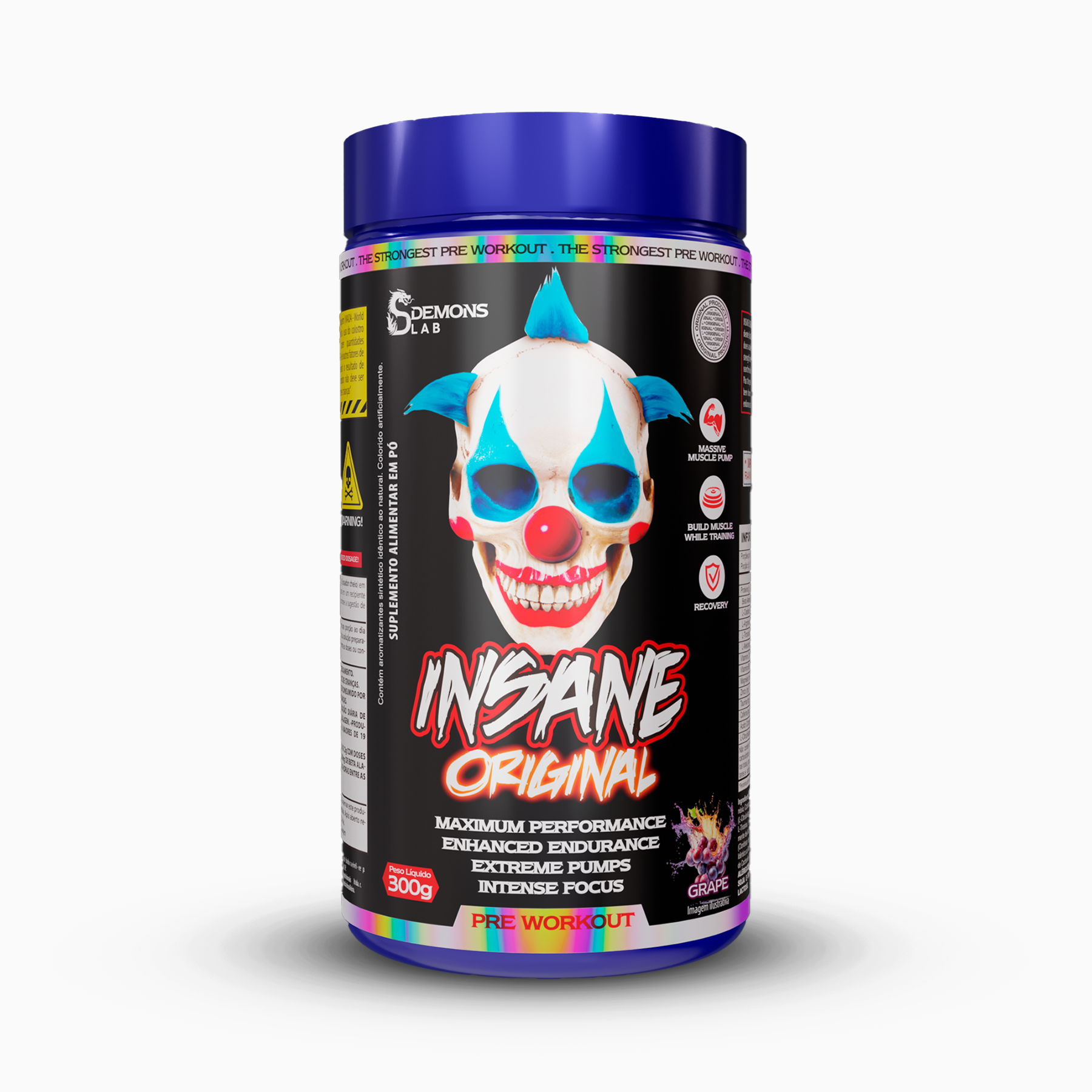 Pré Treino - Insane Original - Demons Lab
