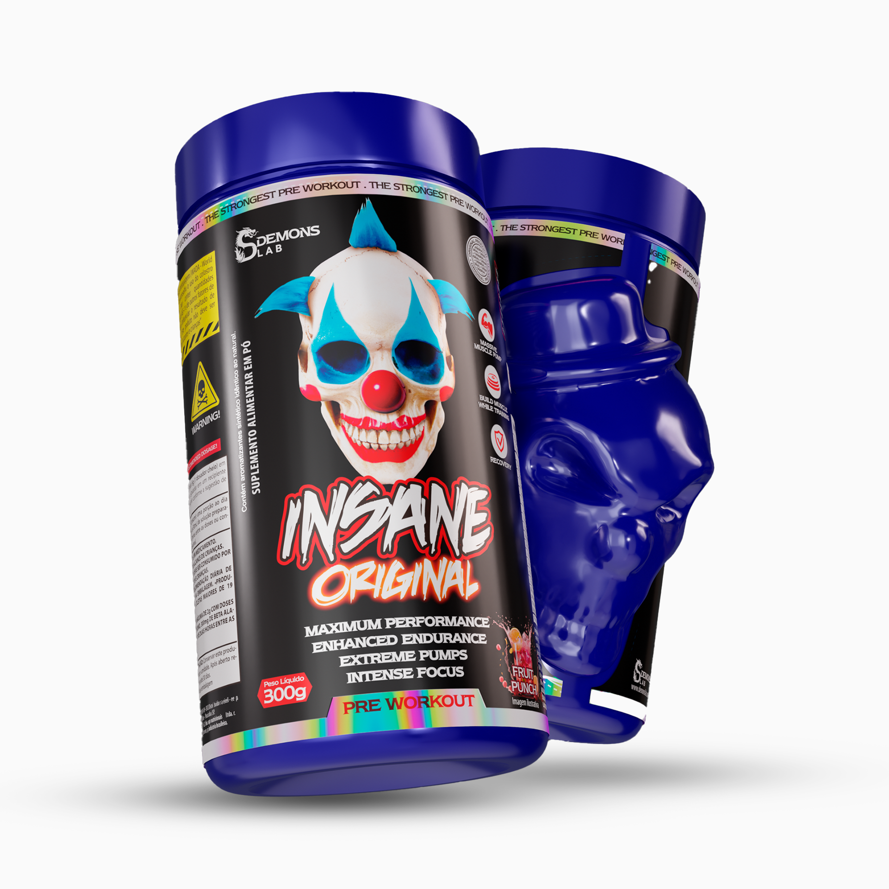 Pré Treino - Insane Original - Demons Lab