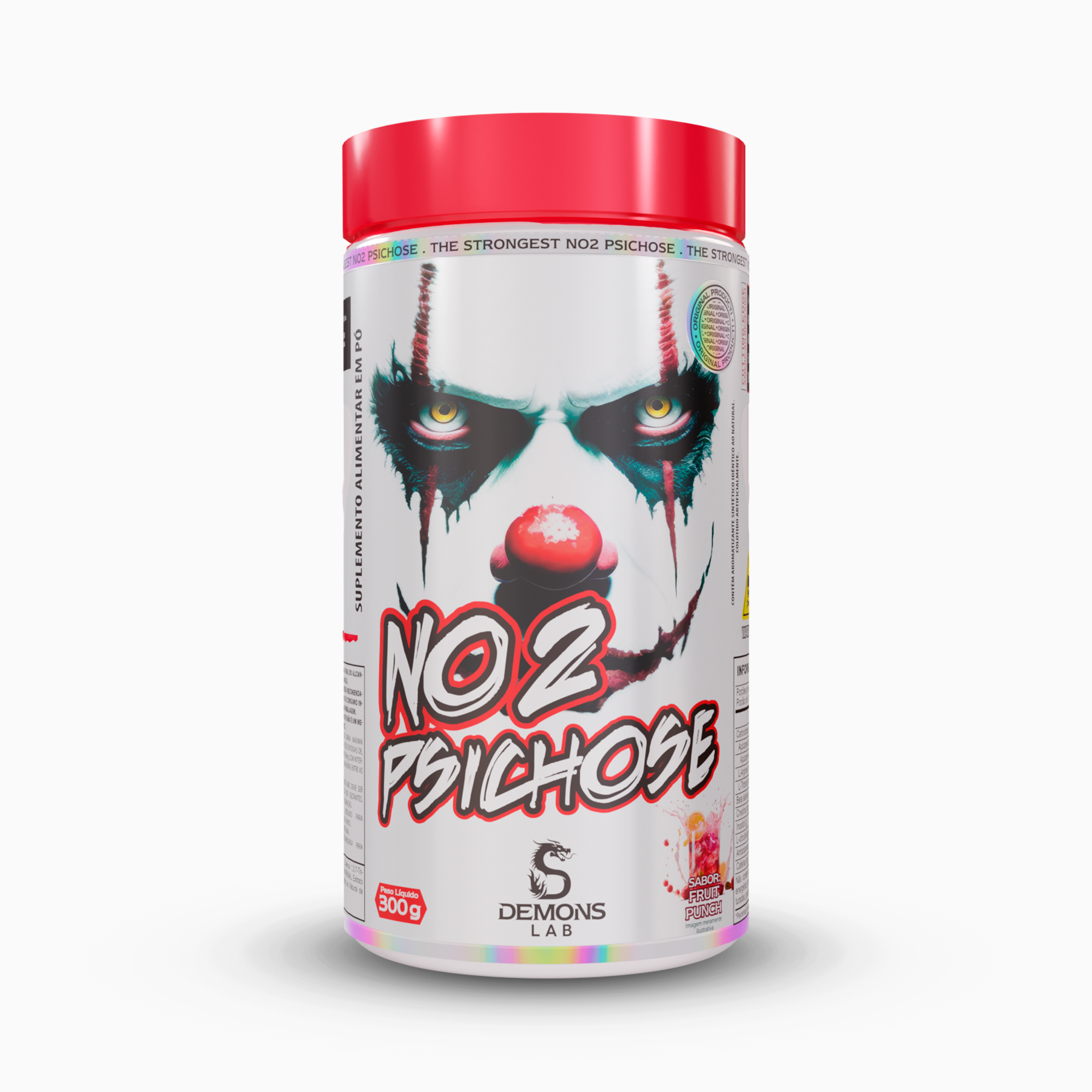 Pré Treino - NO2 Psichose - Demons Lab