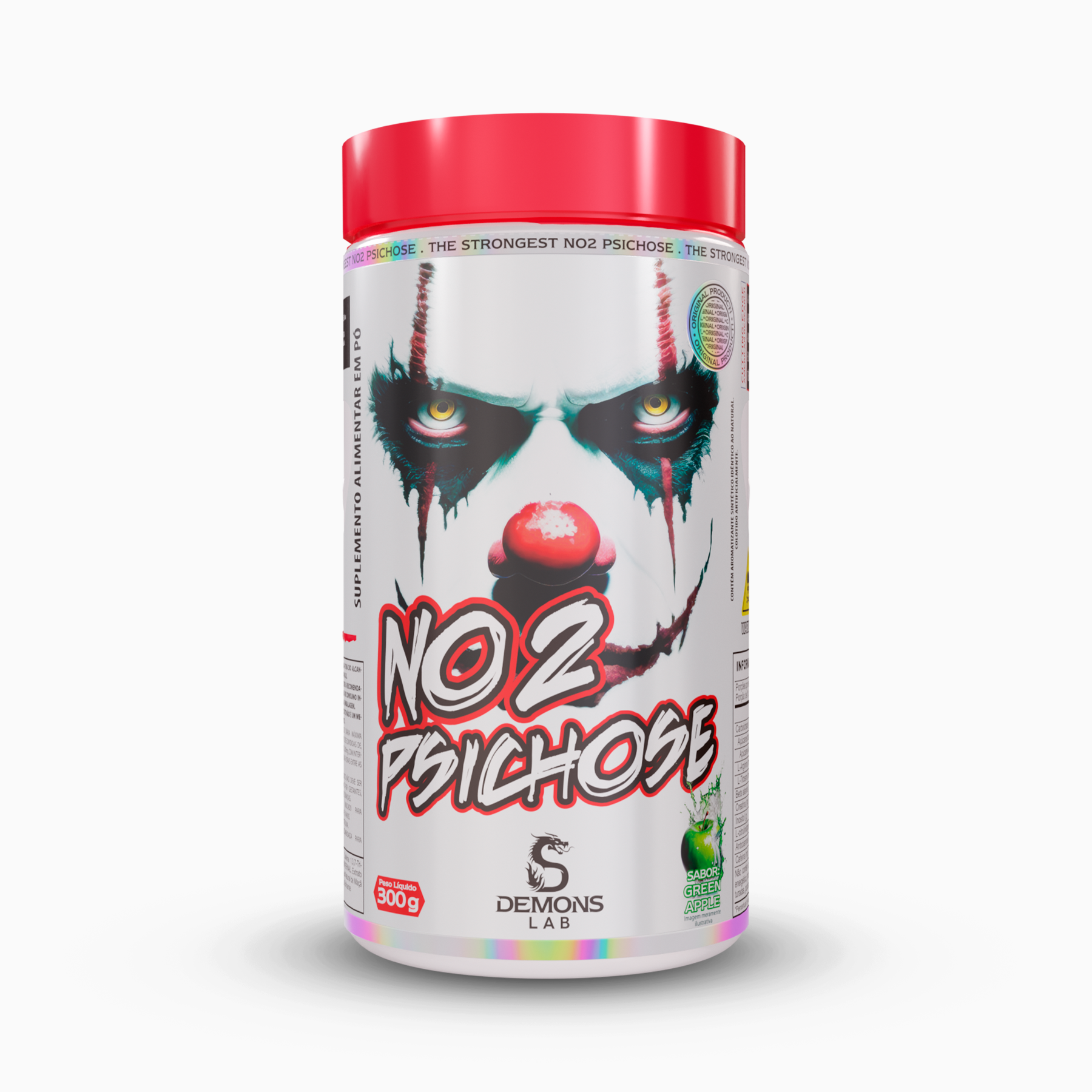 Pré Treino - NO2 Psichose - Demons Lab