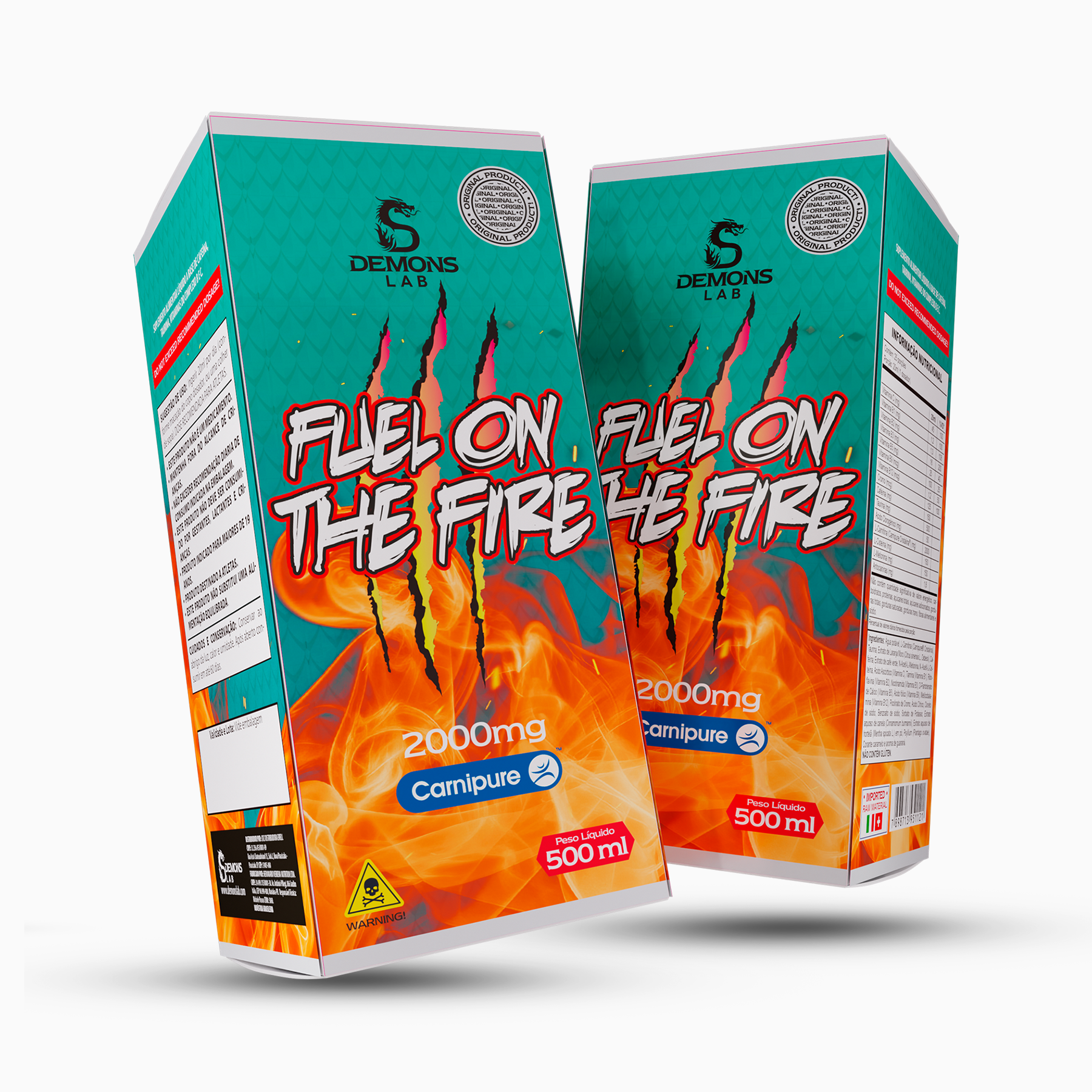 Termogênico - Fuel On The Fire 500 ml - Demons Lab